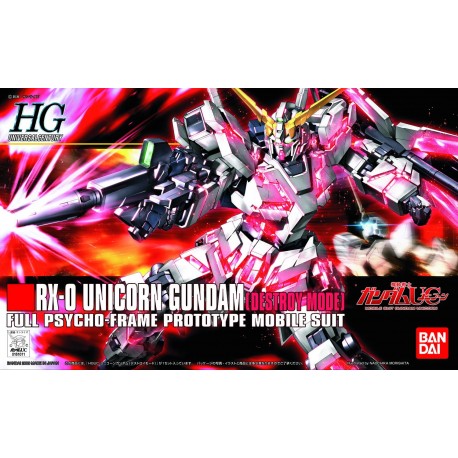Unicorn Gundam Destroy Mode HG
